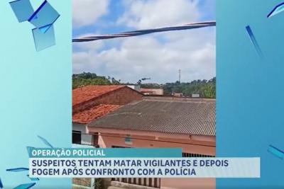 Suspeitos trocam tiros com a polícia após tentativa de homicídio contra vigilantes em São Luís