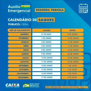 calendário