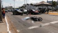 Motociclista morre atropelado por ônibus no Jaracaty, em São Luís