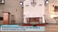 Capela de São Pedro é invadida e tem imagens furtadas de altar