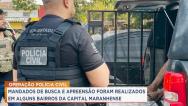 Quatro pessoas são presas em operação de combate ao tráfico de drogas em São Luís