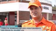 Corpo de Bombeiros reforça monitoramento nas praias da capital