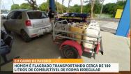 Motorista é detido por transporte irregular de combustível na BR-135, em São Luís