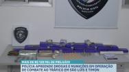 Polícia Civil apreende drogas e munições no Alto da Esperança, em São Luís