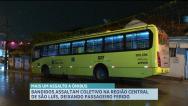 Passageiro fica ferido em assalto a ônibus na Rua Rio Branco, em São Luís