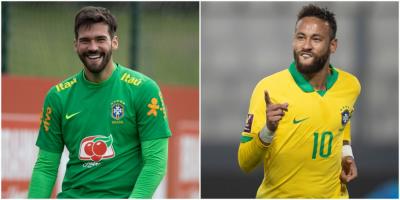 Alisson e Neymar são indicados ao The Best FIFA Awards 2020