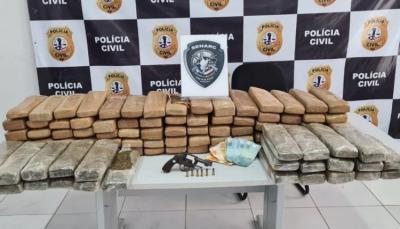 PM prende casal com cerca de 100 kg de maconha no Maranhão