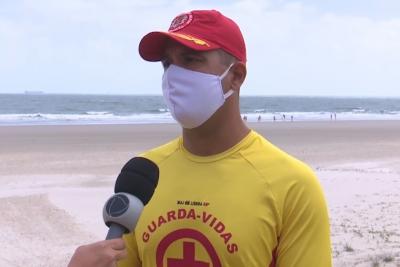 Bombeiros alertam para riscos de afogamento em praias de São Luís