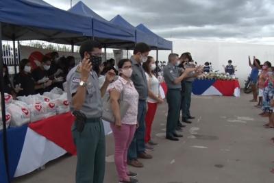 Igreja Universal entrega doações a famílias de baixa renda em SL