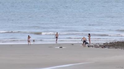 Praias movimentadas em São Luís mesmo após novo decreto 