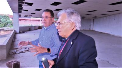 Com articulação de Roberto Rocha, obras da Biblioteca Central da UFMA são retomadas