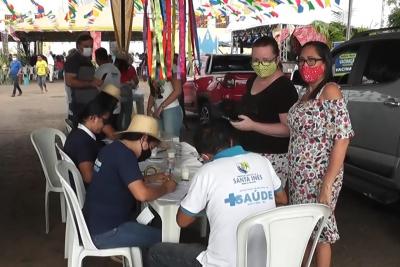 Santa Inês: Arraial da Vacinação imuniza mais de 5 mil pessoas