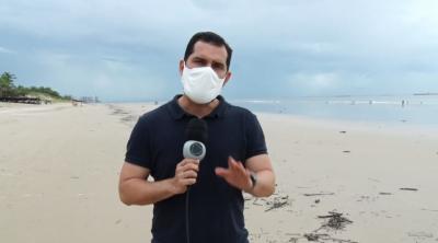 Movimentação tranquila nas praias de São Luís no feriado de Páscoa