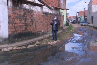 Moradores reclamam de lama e alagamentos no Coroado