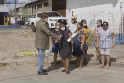 Moradores pedem melhorias na drenagem de rua na Cidade Operária