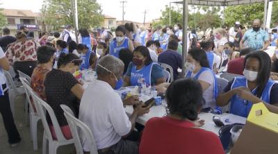 Saúde na Praça leva atendimentos ao bairro Cidade Operária