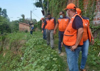 São Luís: Defesa Civil  aumentará proteção de encosta na Vila Embratel