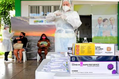 São Luís: mais de 8 mil testagens para Covid-19 já realizadas na capital