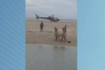 Adolescente morre afogado na praia do Mangue Seco