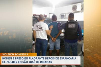 Homem é preso por violência doméstica em Ribamar