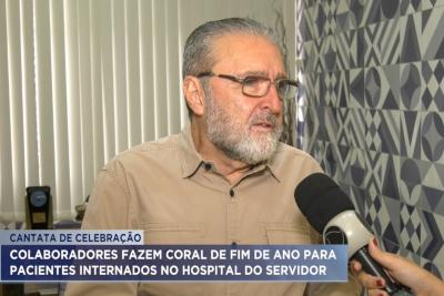 Colaboradores fazem coral de fim de ano no HSE do Maranhão 