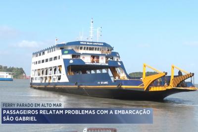 Ferry boat: usuários relatam problemas com embarcação 