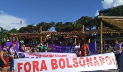 Protesto contra Bolsonaro marca Dia Internacional da Mulher em São Luís