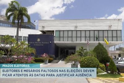 Eleições: TRE determina prazo de justificativas por ausência 