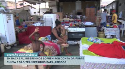 Bacabal: ribeirinhos são encaminhados para abrigos devido as fortes chuvas