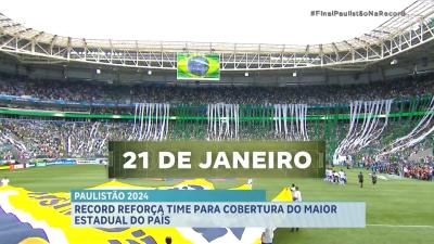 Paulistão 2024: RECORD reforça o time para a cobertura do maior estadual do país