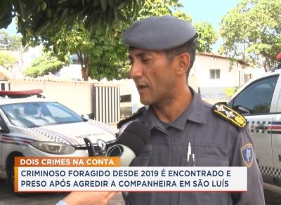 Suspeito de agredir mulher é preso em São Luís