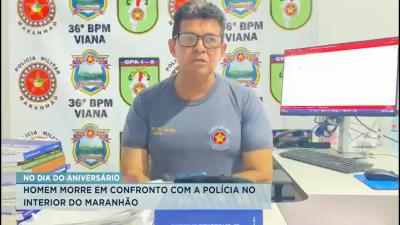 São João Batista: homem morre em confronto com a PM