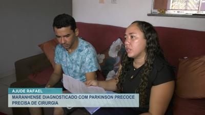 Maranhense diagnosticado com Parkinson precoce faz apelo por cirurgia