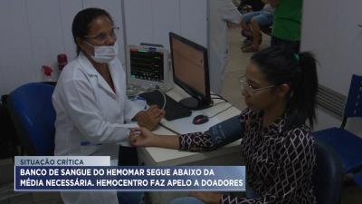 Estoque de sangue no Hemomar continua abaixo do ideal