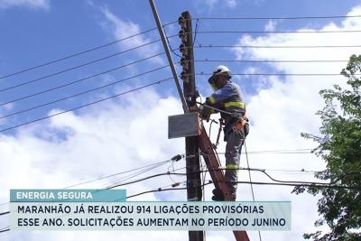 Ligações provisórias de energia elétrica se intensificam no período junino