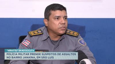 Polícia prende três suspeitos de assaltos no bairro Janaína