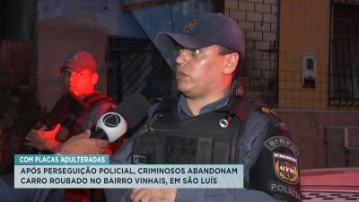 Polícia Militar recupera carro roubado no bairro São Francisco