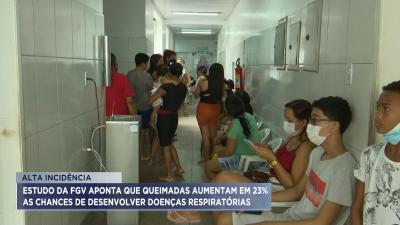 Estudo aponta que queimadas aumentam chances de desenvolver doenças respiratórias