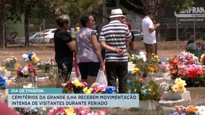 Cemitérios da Grande Ilha recebem grande movimentação no feriado 