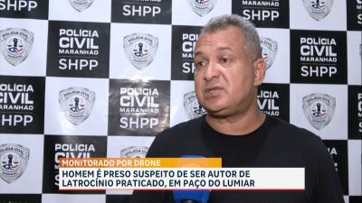 Polícia Civil prende suspeito de latrocínio em Paço do Lumiar