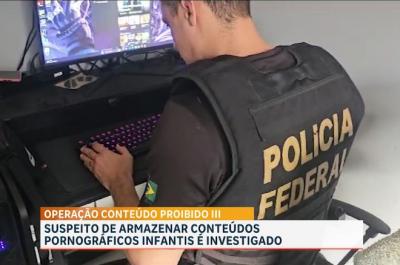 Polícia Federal cumpre mandados de busca e apreensão na casa de investigado