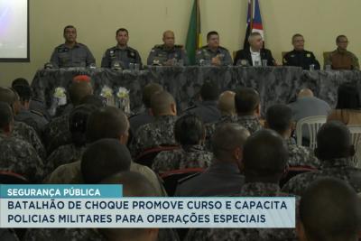 Batalhão de Choque promove curso e capacitam policiais militares no MA