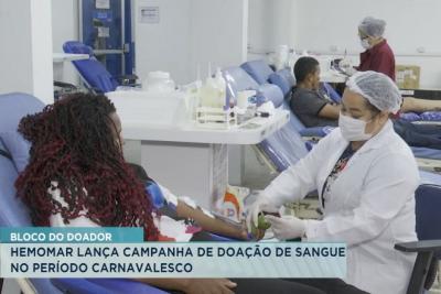 Hemomar lança campanha de doação de sangue durante o Carnaval