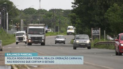 PRF apresenta balanço parcial de fiscalizações durante o Carnaval no MA