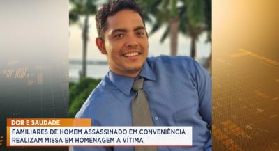 Caso Fabrício: familiares realizam missa em homenagem a vítima de homicídio