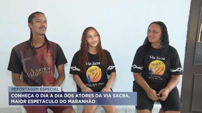 Via Sacra: família mostra preparação para o maior espetáculo ao ar livre do MA