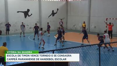 CE Padre Delfino é o campeão do Maranhense Escolar de Handebol