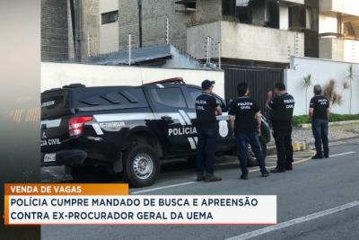 Polícia cumpre mandado de busca e apreensão contra ex-procurador chefe da UEMA 