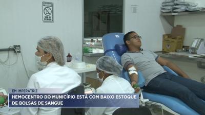 Imperatriz: Hemocentro está com baixo estoque de bolsas de sangue