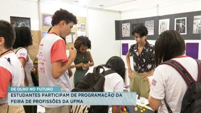 Feira de Profissões da UFMA auxilia estudantes na escolha do curso